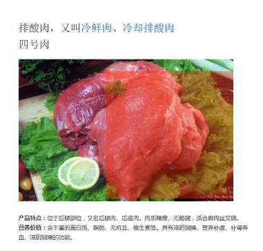 屏山新鲜猪肉后腿肉